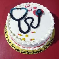 Medical theme cake
